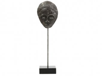 AK.IT0071 ETNK BYK MASK ANTK SLVER-13,5X10X44CM